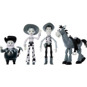 Mattel Toy Story Monochrome 7-Inch Action Figure Set: Woody, Jessie, Bullseye & Stinky Mattel Toy Story Monochrome 7-Inch Action Figure Set: Woody, Jessie, Bullseye & Stinky