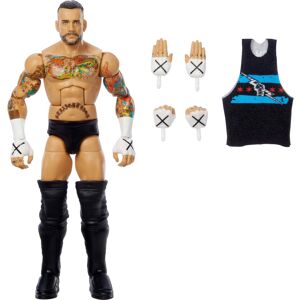 Mattel WWE Top Picks Elite Action Figure & Accessories Set CM Punk 6-inch Colle Mattel WWE Top Picks Elite Action Figure & Accessories Set CM Punk 6-inch Colle