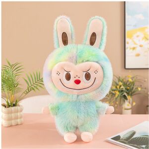 Unbranded (Green, 35cm) Delightful Tiedye Mink Fur Plush Doll Toy Soft Colorful Stuffed An Unbranded (Green, 35cm) Delightful Tiedye Mink Fur Plush Doll Toy Soft Colorful Stuffed An