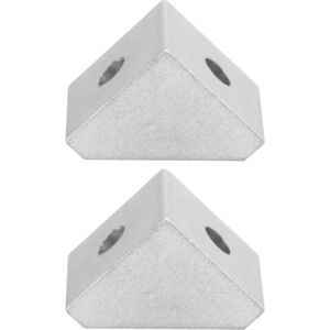 Unbranded 2Pcs Inside Corner Gusset Bracket RightAngled Unbranded 2Pcs Inside Corner Gusset Bracket RightAngled