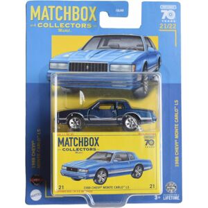 Mattel Matchbox Die-Cast Car 1988 Chevy Monte Carlo LS Mattel Matchbox Die-Cast Car 1988 Chevy Monte Carlo LS