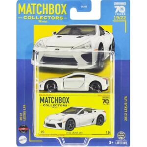 Mattel Matchbox Die-Cast Car 1:64 - 2012 Lexus LFA 19/22 Mattel Matchbox Die-Cast Car 1:64 - 2012 Lexus LFA 19/22