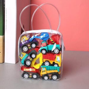 Unbranded 6PCS Enamelled Pull Back Toy Car Set for Kids, Shockproof Playset Unbranded 6PCS Enamelled Pull Back Toy Car Set for Kids, Shockproof Playset
