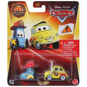 Disney Pixar Cars Radiator Springs Race and Rescue Luigi and Guido Die-Cast Vehi Disney Pixar Cars Radiator Springs Race and Rescue Luigi and Guido Die-Cast Vehi