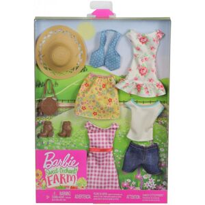 Barbie Secret Orchard Farm Clothing Outfit Accessory Pack Set Barbie Secret Orchard Farm Clothing Outfit Accessory Pack Set