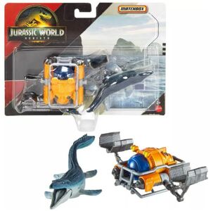 Hot Wheels Jurassic World Rebirth Dinosaur Collection Vehicle and Figure (Mosasa Hot Wheels Jurassic World Rebirth Dinosaur Collection Vehicle and Figure (Mosasa