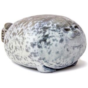 Unbranded (Gray, 80cm/31.5in) Chubby Blob Large Seal Plush Toy Animal Cute Ocean Pillow Pe Unbranded (Gray, 80cm/31.5in) Chubby Blob Large Seal Plush Toy Animal Cute Ocean Pillow Pe