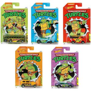 Hot Wheels Teenage Mutant Ninja Turtles TMNT Complete Set of 5 Vehicles Hot Wheels Teenage Mutant Ninja Turtles TMNT Complete Set of 5 Vehicles