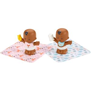 Fisher-Price Little People Snuggle Twins Figure Set for Toddlers Fisher-Price Little People Snuggle Twins Figure Set for Toddlers