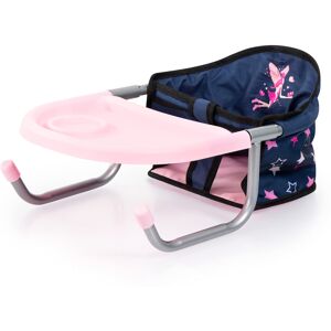 Bayer: Feeding Chair with Integrated Tray Blue Fairy for Baby Dolls up to 46 cm Bayer: Feeding Chair with Integrated Tray Blue Fairy for Baby Dolls up to 46 cm