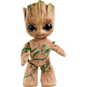 Mattel Marvel Plush, Groovin' Groot Dancing and Talking Plush Figure from Disney+ Serie Mattel Marvel Plush, Groovin' Groot Dancing and Talking Plush Figure from Disney+ Serie