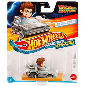 Hot Wheels Racer Verse Toy Vehicle 1:64 Scale Marty McFly Back to The Future Hot Wheels Racer Verse Toy Vehicle 1:64 Scale Marty McFly Back to The Future