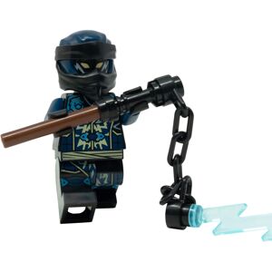 Lego Ninjago Dragons Rising Season 2: Evil Jay Minifigure with Lightning Scythe Lego Ninjago Dragons Rising Season 2: Evil Jay Minifigure with Lightning Scythe