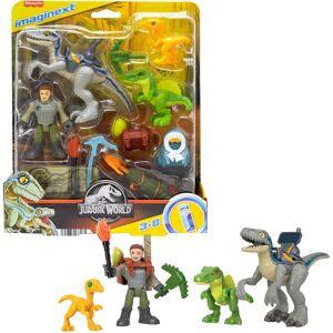 Fisher-Price Imaginext Jurassic World Dinosaur Toys Track & Trail Dino Pack Play Fisher-Price Imaginext Jurassic World Dinosaur Toys Track & Trail Dino Pack Play