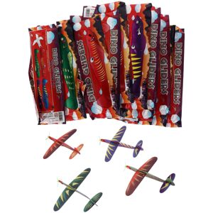 SOLUSTRE 24Pcs Foam Airplane Toys Glider Planes Party Favors Random Color SOLUSTRE 24Pcs Foam Airplane Toys Glider Planes Party Favors Random Color