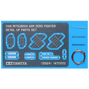 A6M Zero Detail Up Parts Set - 1/48 Aircraft Model Kit - Tamiya 12624 A6M Zero Detail Up Parts Set - 1/48 Aircraft Model Kit - Tamiya 12624