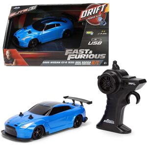 Jada Fast & Furious 2009 Nissan GT-R (R35) Ben Sopra 1:24 RC Car Toy Jada Fast & Furious 2009 Nissan GT-R (R35) Ben Sopra 1:24 RC Car Toy