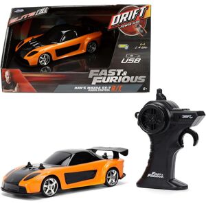 Jada Fast & Furious Han's Mazda RX-7 1:24 RC Car Toy Jada Fast & Furious Han's Mazda RX-7 1:24 RC Car Toy
