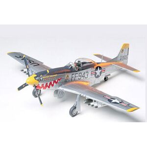 N.A. F-51D Mustang Korean War - 1/48 Aircraft Model Kit - Tamiya 61044 N.A. F-51D Mustang Korean War - 1/48 Aircraft Model Kit - Tamiya 61044