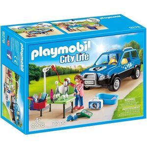 Playmobil 9278 City Life Mobile Pet Grooming - Toy Playset Playmobil 9278 City Life Mobile Pet Grooming - Toy Playset