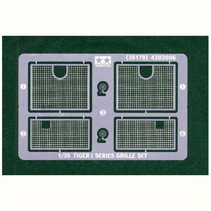 TAMIYA 35179 Tiger 1 Etched Grille 1:35 Military Model Kit TAMIYA 35179 Tiger 1 Etched Grille 1:35 Military Model Kit