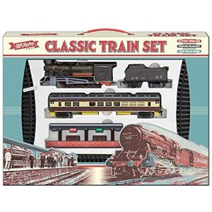 Kandy Toys Classic/Retro - TRAIN SET - Plastic - Light & Sound - Battery Operated Kandy Toys Classic/Retro - TRAIN SET - Plastic - Light & Sound - Battery Operated