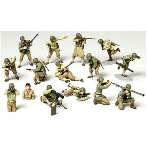 Tamiya US Army Infantry GI Set 1/48 - Model Figures Tamiya US Army Infantry GI Set 1/48 - Model Figures