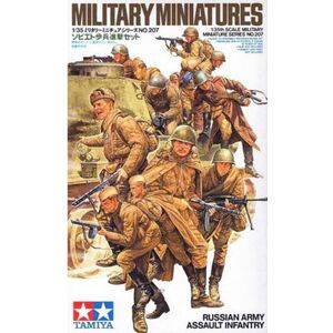 Tamiya 35207 Soviet Army Infantry Miniature Set - Plastic Model Tamiya 35207 Soviet Army Infantry Miniature Set - Plastic Model