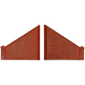 Hornby R8545 Skaledale 00 Gauge Brick Tunnel Portal Side Walling - Oo Buildings Hornby R8545 Skaledale 00 Gauge Brick Tunnel Portal Side Walling - Oo Buildings