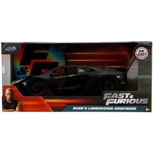 Jada Fast & Furious: Shaw's Lamborghini Aventador 1:24 Diecast Car Jada Fast & Furious: Shaw's Lamborghini Aventador 1:24 Diecast Car