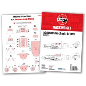 Airfix A65009 Messerschmitt Bf 109G Masking Set for 1:24 A17003 Model Kit Airfix A65009 Messerschmitt Bf 109G Masking Set for 1:24 A17003 Model Kit