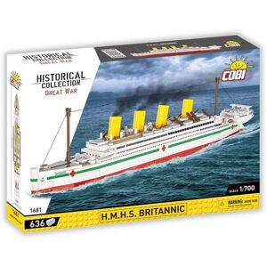 COBI 1681 H.M.H.S. Britannic HC: WWI 1:700 Brick Model 636pcs COBI 1681 H.M.H.S. Britannic HC: WWI 1:700 Brick Model 636pcs