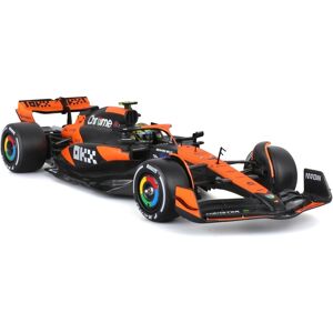 Bburago F1 McLaren MCL38 2024 With Helmet Norris 1:24 Diecast Car 28033N - Board Bburago F1 McLaren MCL38 2024 With Helmet Norris 1:24 Diecast Car 28033N - Board