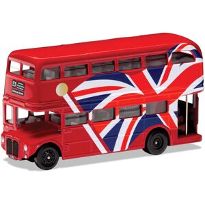Corgi London Bus Union Jack 1/64 Model - Toy Corgi London Bus Union Jack 1/64 Model - Toy