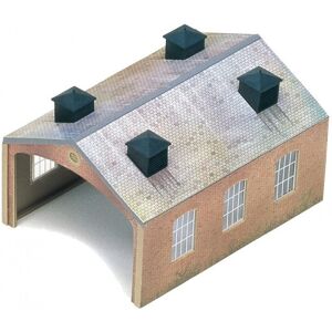 HORNBY R8004 Engine Shed Kit - Model Railway Accessory HORNBY R8004 Engine Shed Kit - Model Railway Accessory