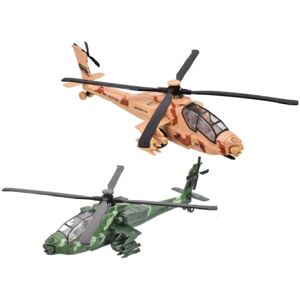 Kandy Toys Die Cast Apache Helicopter Assorted Colours Kandy Toys Die Cast Apache Helicopter Assorted Colours