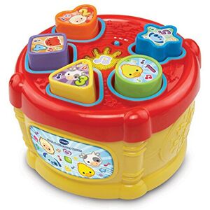 VTech Sort and Discover Drum, Musical Toy with Learning Games, Interactive Toy S VTech Sort and Discover Drum, Musical Toy with Learning Games, Interactive Toy S