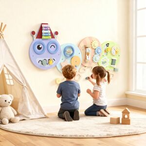AIYAPLAY Caterpillar Busy Board, Sensory Wall Toy for Toddlers 3+ AIYAPLAY Caterpillar Busy Board, Sensory Wall Toy for Toddlers 3+