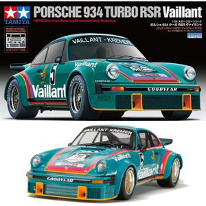 Tamiya 24334 Porsche 934 Turbo RSR Vaillant 1:24 Model Kit Tamiya 24334 Porsche 934 Turbo RSR Vaillant 1:24 Model Kit