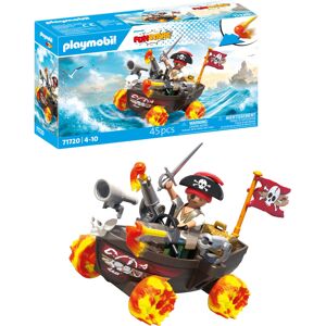 Playmobil Fun Stars Racing Pirate Boat Toy from 4 years Gift for childre Playmobil Fun Stars Racing Pirate Boat Toy from 4 years Gift for childre