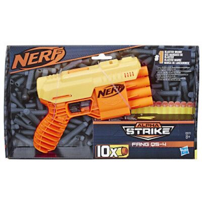 Hasbro Nerf Alpha Strike Fang QS 4 Blaster Hasbro Nerf Alpha Strike Fang QS 4 Blaster