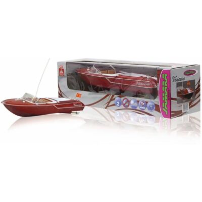 Jamara RC Boat Venezia Wooden look 40 Mhz Remote Controlled Racing Toy Boat Jamara RC Boat Venezia Wooden look 40 Mhz Remote Controlled Racing Toy Boat