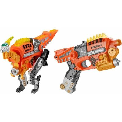 Velociraptor Dinobots Dino Dinosaur Robot Transformer Blaster Foam Gun Velociraptor Dinobots Dino Dinosaur Robot Transformer Blaster Foam Gun