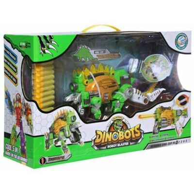 Stegosaurus Dinobots Dino Dinosaur Robot Transformer Blaster Foam Gun Stegosaurus Dinobots Dino Dinosaur Robot Transformer Blaster Foam Gun