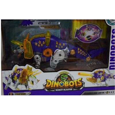 Triceratops Dinobots Transformer Blaster Foam Gun - Alloy Transformable Dino Toy Triceratops Dinobots Transformer Blaster Foam Gun - Alloy Transformable Dino Toy