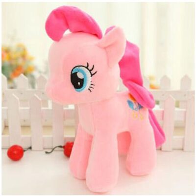 Unbranded (Pinkie Pie) 25cm My Little Pony Large Stuffed Plush Soft Teddy Doll Toys Unbranded (Pinkie Pie) 25cm My Little Pony Large Stuffed Plush Soft Teddy Doll Toys