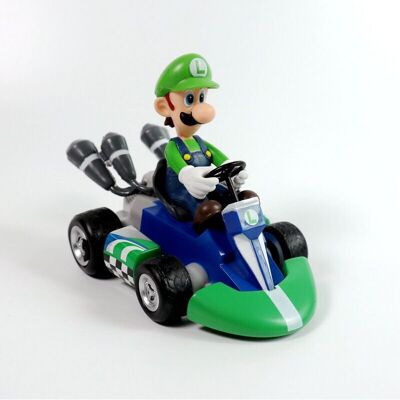 Unbranded (Luigi) Super Mario Kart Princess Peach Pull Back Car Toy Unbranded (Luigi) Super Mario Kart Princess Peach Pull Back Car Toy