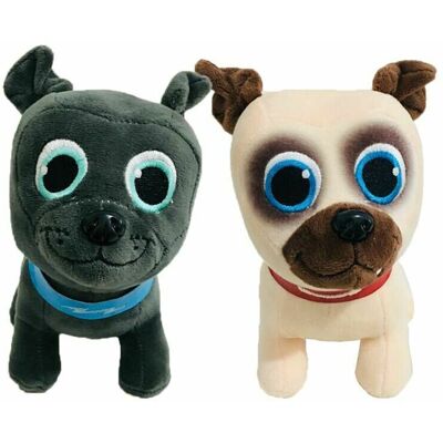 Unbranded (Bingo+Rolly) Soft Puppy Dog Pals Pet Stuffed Plush Bingo Rolly 18cm Doll Kids X Unbranded (Bingo+Rolly) Soft Puppy Dog Pals Pet Stuffed Plush Bingo Rolly 18cm Doll Kids X