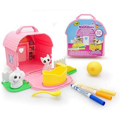 CRAYOLA 918676.006 Washimals Pets Park Playset 6s, No Color CRAYOLA 918676.006 Washimals Pets Park Playset 6s, No Color