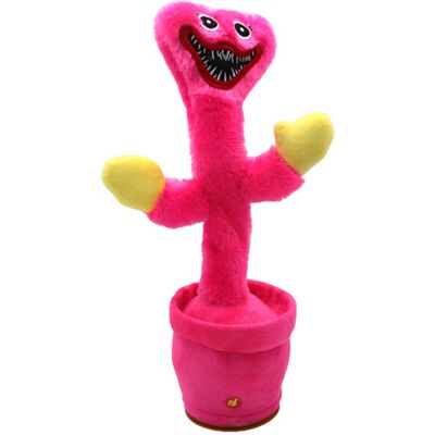 Unbranded (Pink, Battery) Poppy Playtime Huggy Wuggy Dancing Speaking Cactus Interactive P Unbranded (Pink, Battery) Poppy Playtime Huggy Wuggy Dancing Speaking Cactus Interactive P